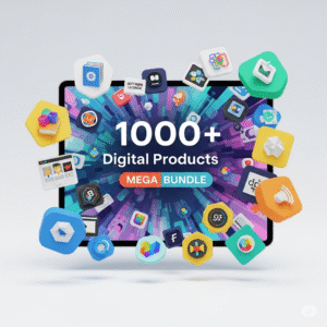 1000+ Digital Products Mega Bundle