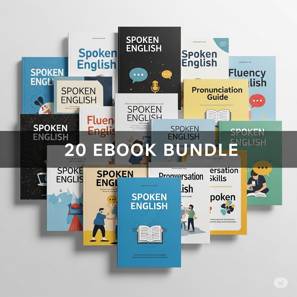 20 Spoken English eBooks Bundle