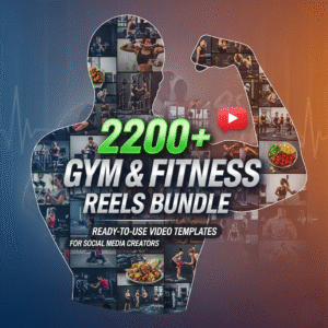 2200+ Gym & Fitness Reels Bundle