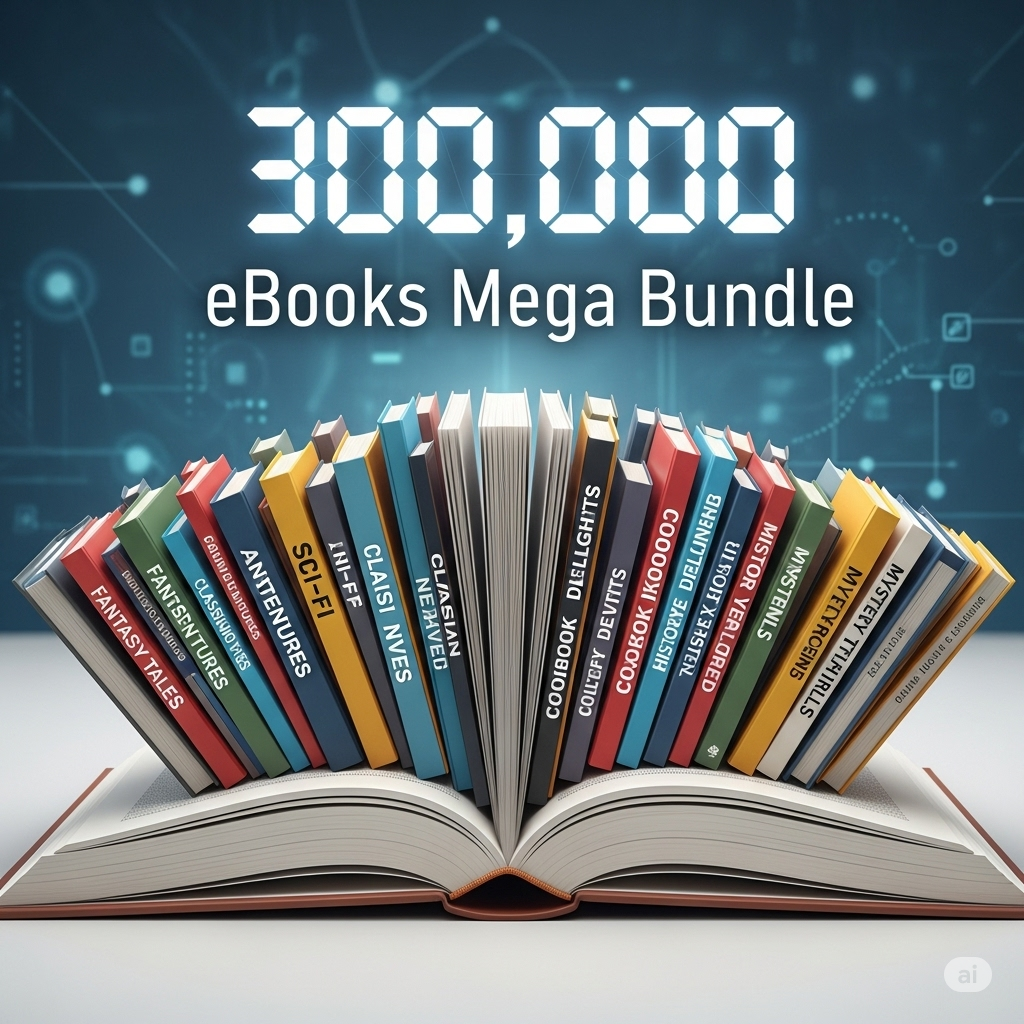 300000 eBooks Mega Bundle