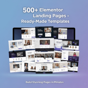 500+ Elementor Landing Pages