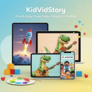KidVidStory – Fun & Easy Canva Video Templates for Kids