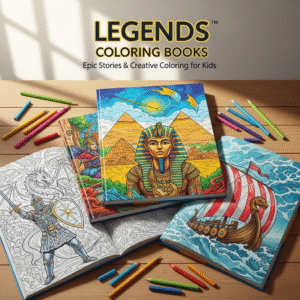 Legends Coloring Books – Epic Stories & Creative Coloring for Kids