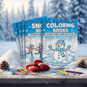 Snow Coloring Books
